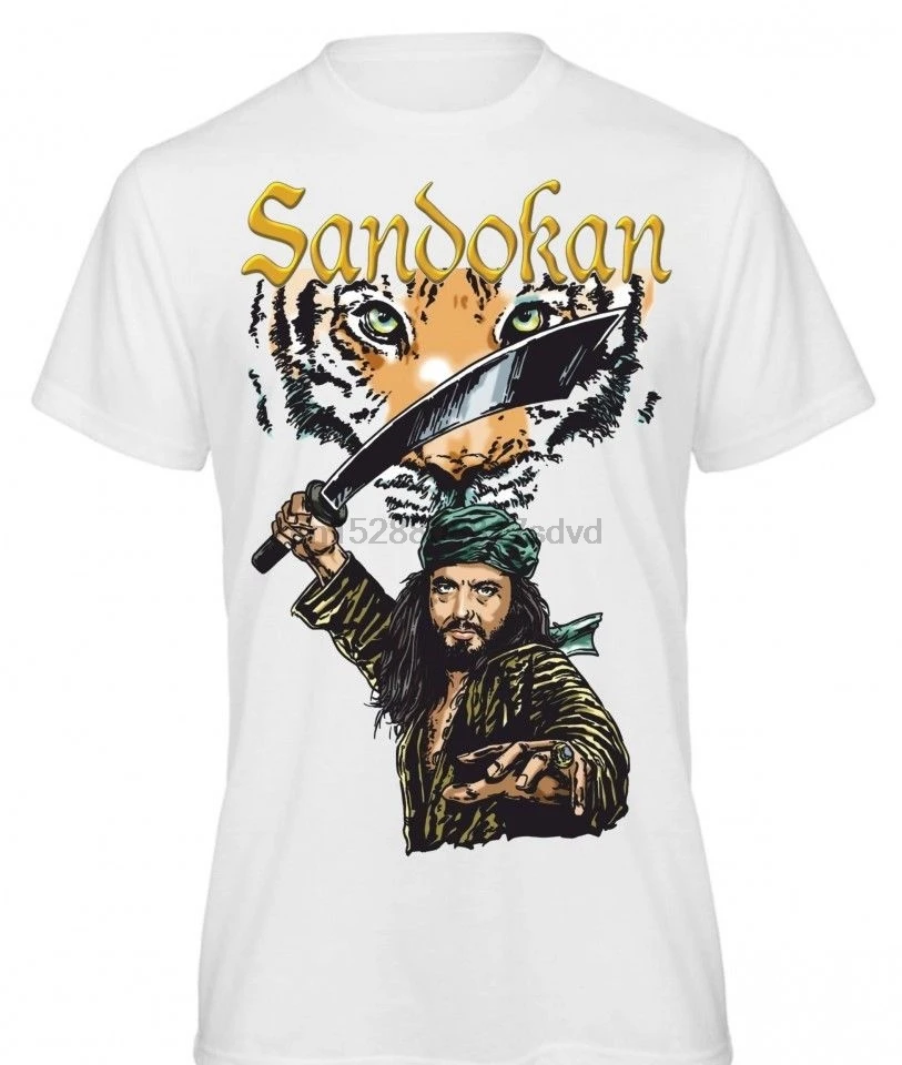 Лидер продаж модная Футболка Maglia Maglietta Uomo Donna винтажная Sandokan аниме повседневная