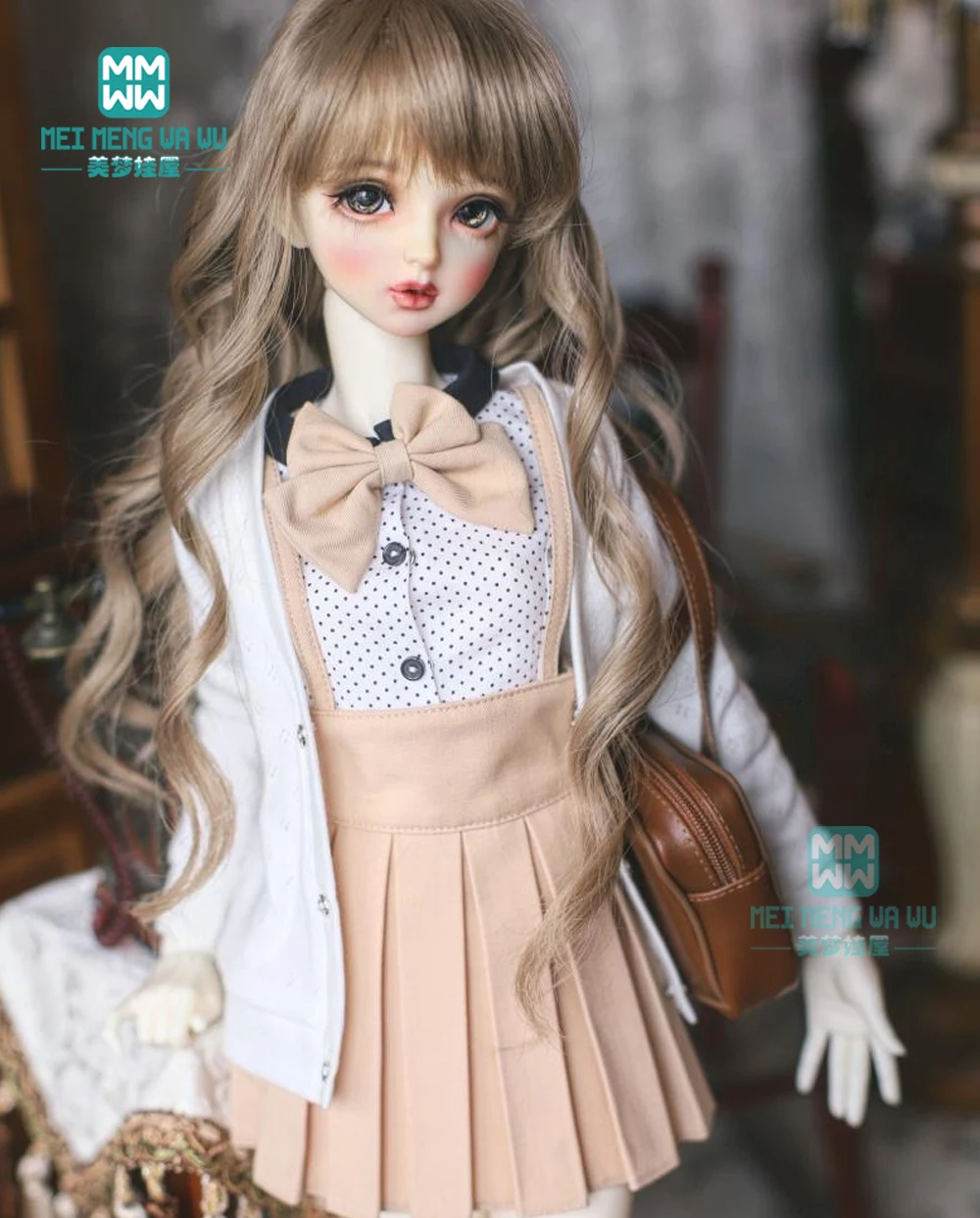 Кукла BJD одежда для 57 60 см 1/3 аксессуары модная рубашка из 5 частей плиссированная