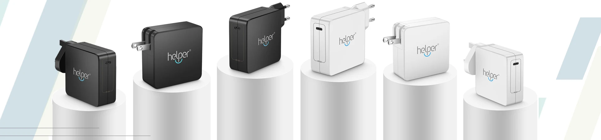 PD3.0 PPS USB C настенное зарядное устройство 65 Вт Тип C Быстрая зарядка для Xiaomi Air pro Macbook Touchbar LENOVO X1 YOGA iPhone X