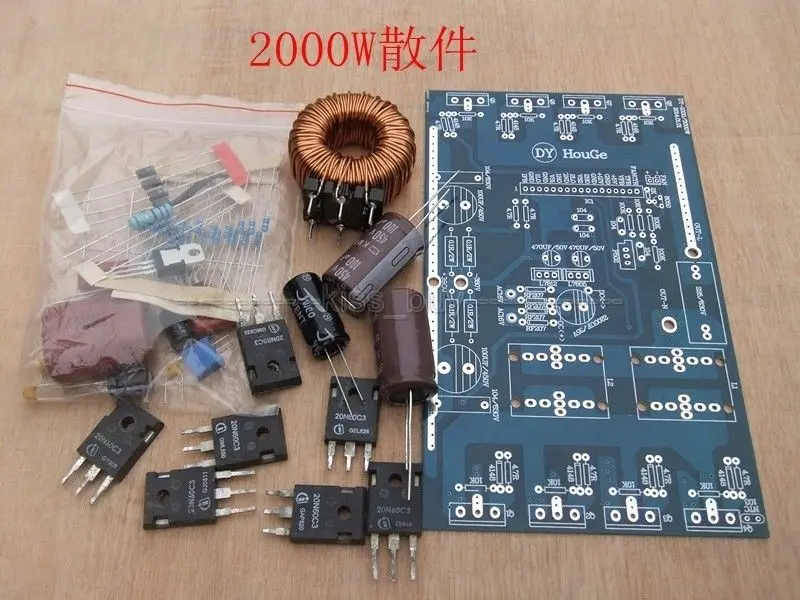 Синусоидальный инвертор 2000 Вт волновой усилитель|kit board|board beautyboard light |