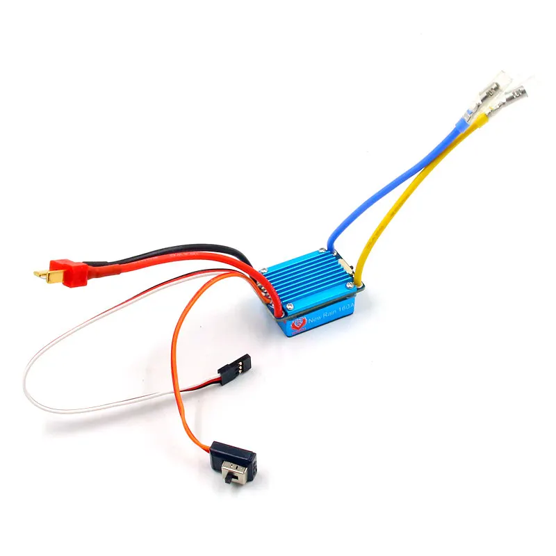 FATJAY Fire Phoenix New Rain 35A 160A матовый ESC водонепроницаемый 2 3s 3 режима 5 В/1 а BEC для RC 1/12