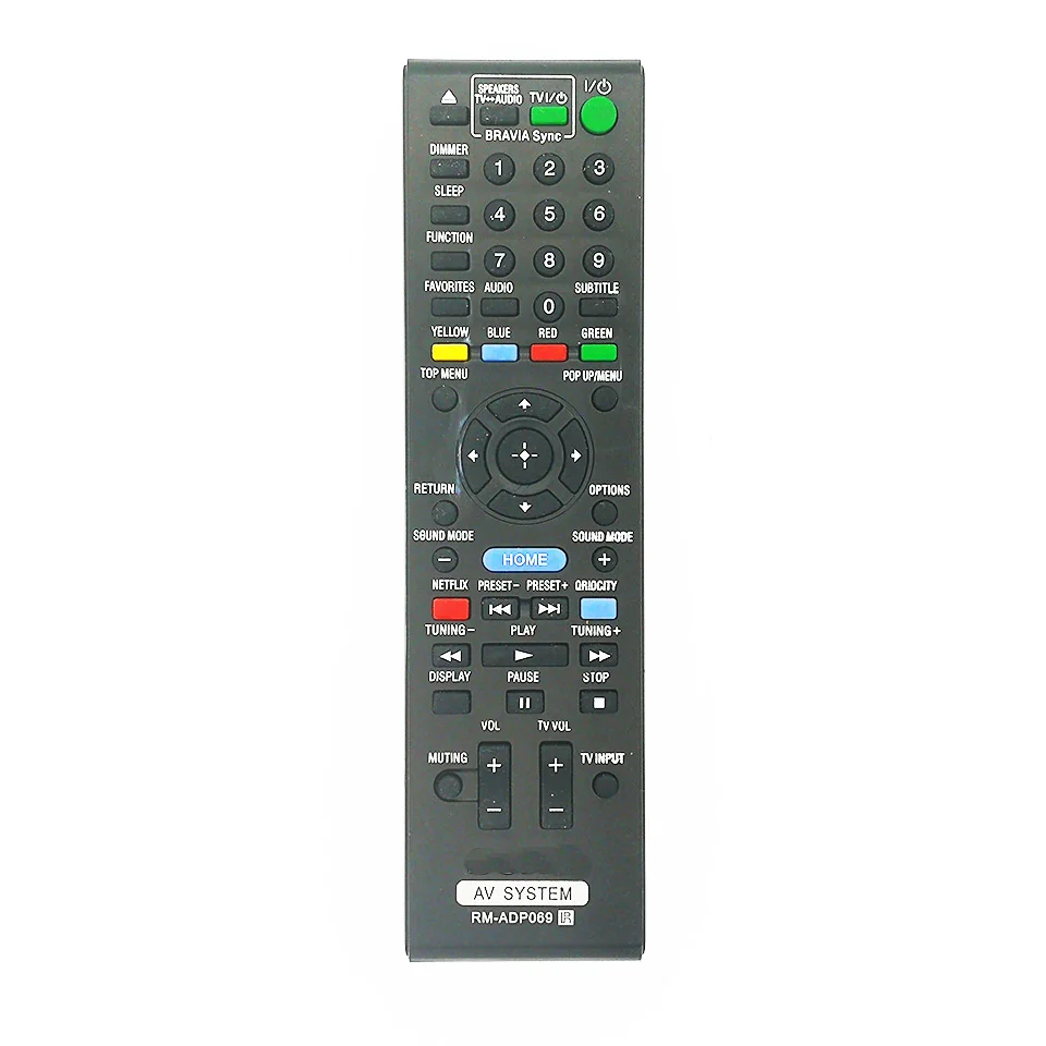 RM ADP069 для SONY BD DVD пульт дистанционного управления HBD E580 BDV N790W|Пульты ДУ| |