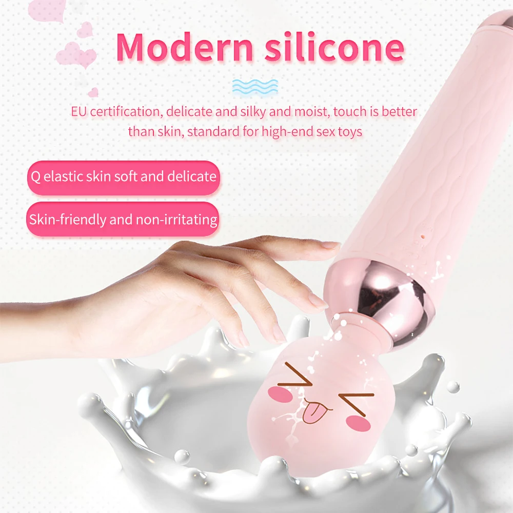 Мощный AV вибратор для женщин клитор стимуляция 10 скоростей G-Spot палочка