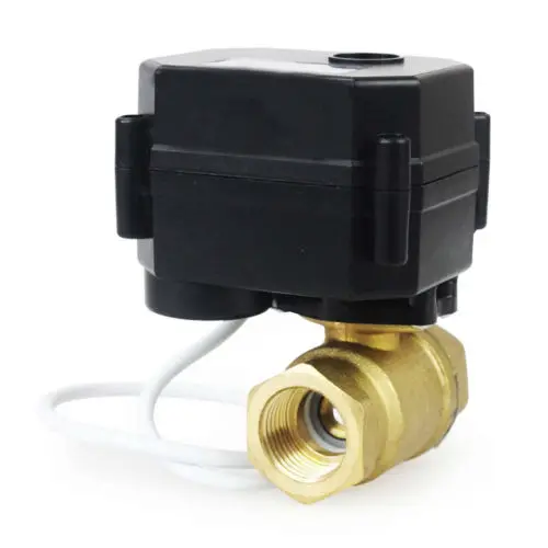 Новый 2 сторонний 1/2 &quotDN15 12 В/24 В постоянного тока латунь нормально закрытый/с
