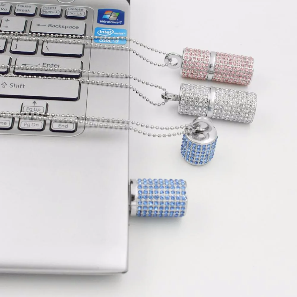 Usb флеш накопитель 8gb16G 32 Гб Флешка 64 u диск USB 2 0 привод Алмазная кристальная память