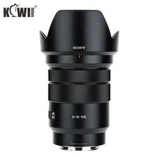 KIWIFOTOS KS SELP18105GL Защитная пленка с текстурой кожи для sony E PZ 18 105 мм f/4G