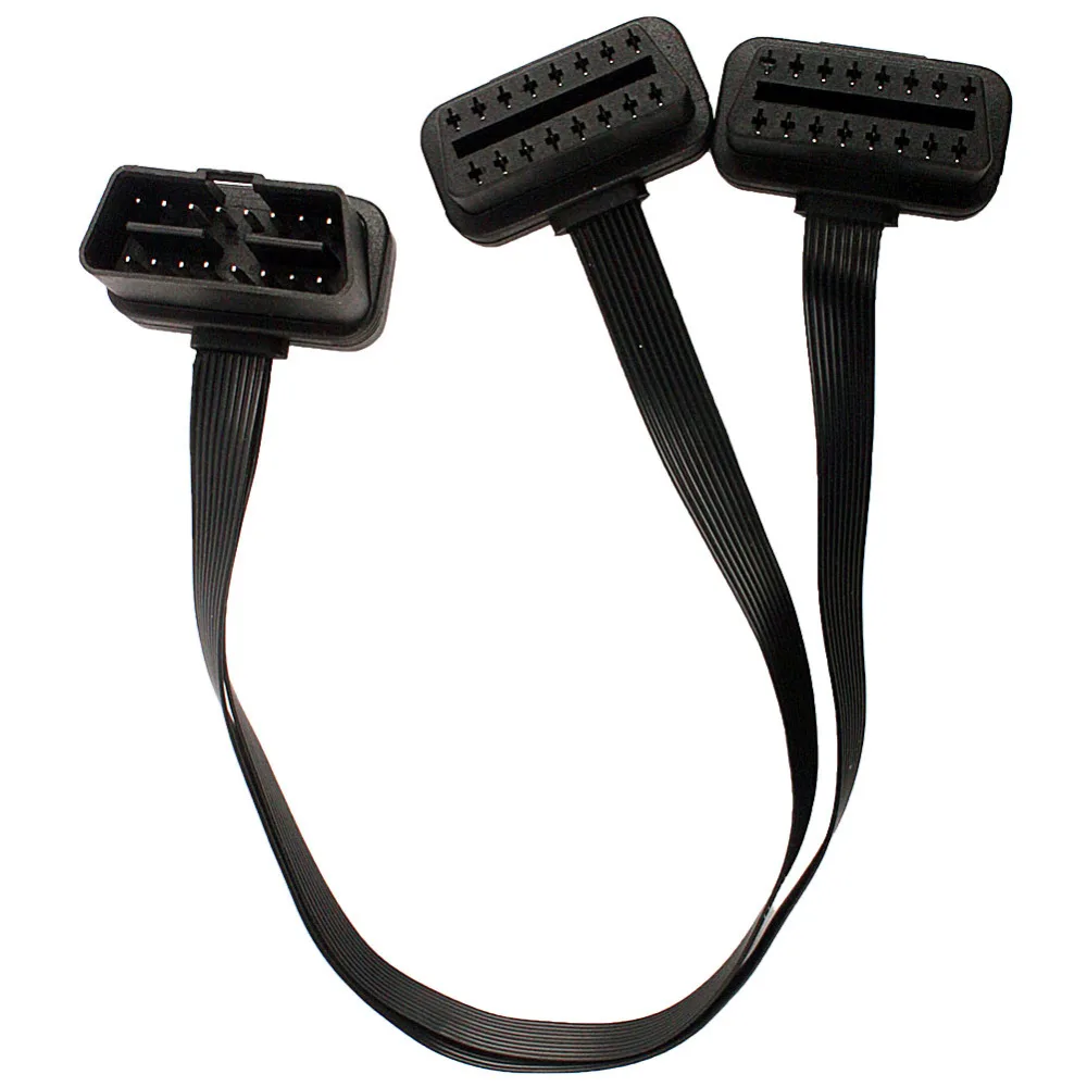 Новейший OBD2 разъем для GM 16 Pin адаптер 16Pin диагностический кабель 30 см 1-2 OBD II
