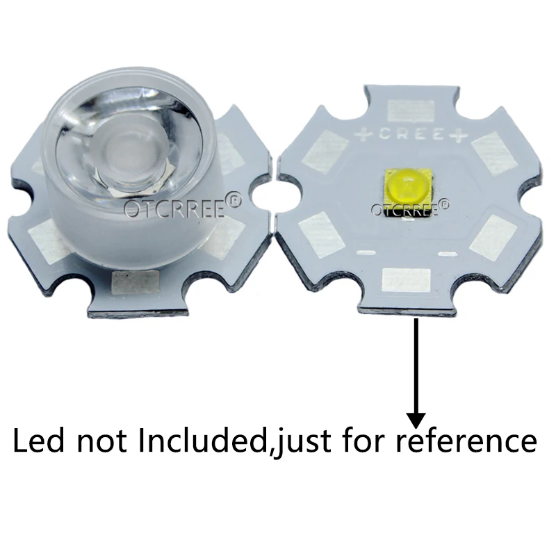 Фото Светодиод 13 мм 3535 CREE XPE XPE2 XPG XPG2 XTE Epi led/Semi светодиодный 3535 светодиодный линза Водонепроницаемая 3030 чип диод прозрачная поверхность шарика Вст... №3