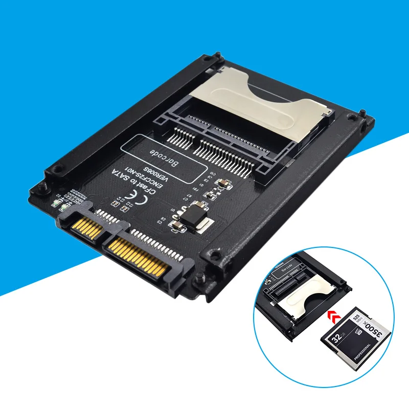 Лидер продаж 1 шт. адаптер для карт CFAST to SATA3.0 карта расширения подходит Mac WINXP WIN7 for