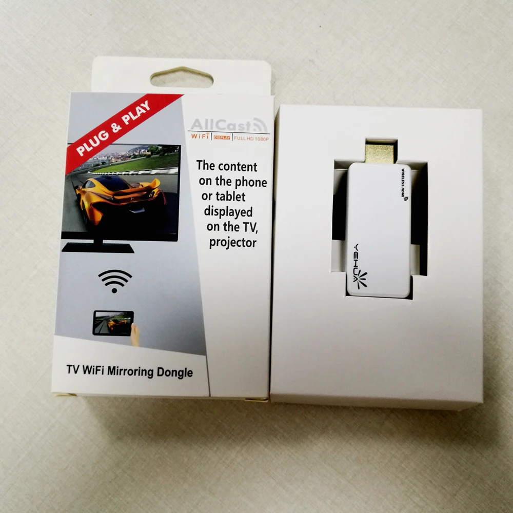 Yehua C8 2 4 г HDMI Miracast ключ DLNA проецирования Airplay Wi Fi Дисплей адаптер ТВ Stick Поддержка 2.4g