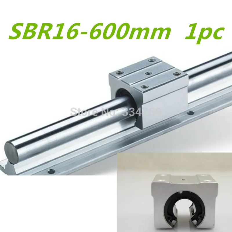 SBR16 16 мм круглый линейная направляющая 600mm для частей с чпу| |