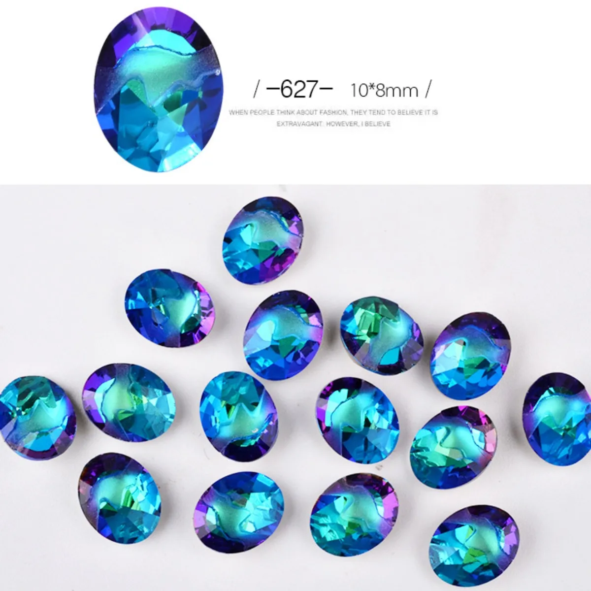 10 шт. овальные Стразы для украшения ногтей|rhinestone 3d|nail jewelrynail art decorations |