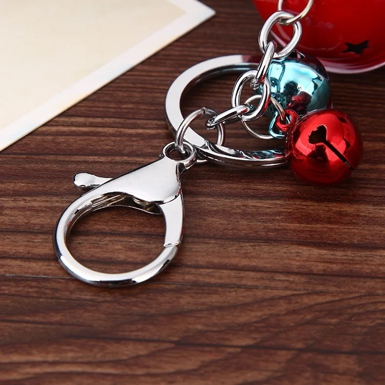 Рождественские подарки маленький колокольчик брелок мультфильм аниме для