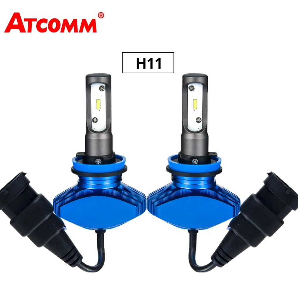 2 шт. светодиодный автомобильный противотуманный светильник H11 H8 H3 Автомобильная