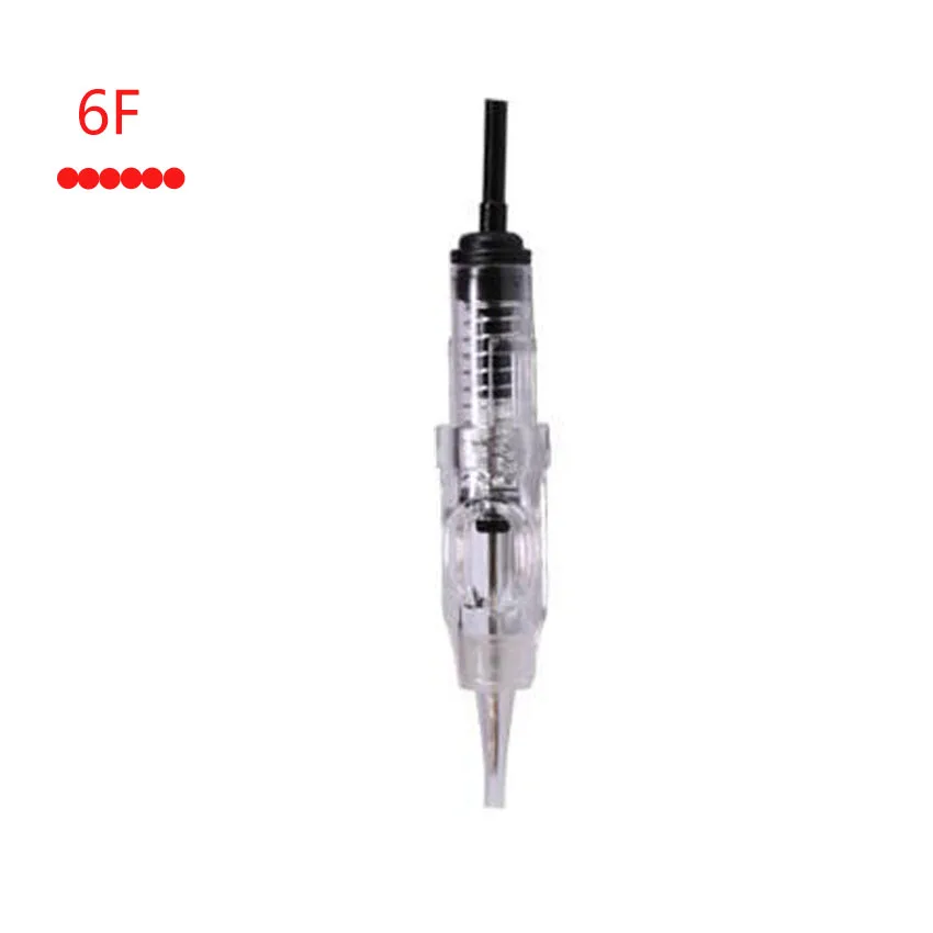 Макияж картридж игл для татуажа 6F стерилизованные Перманентный макияж бровей