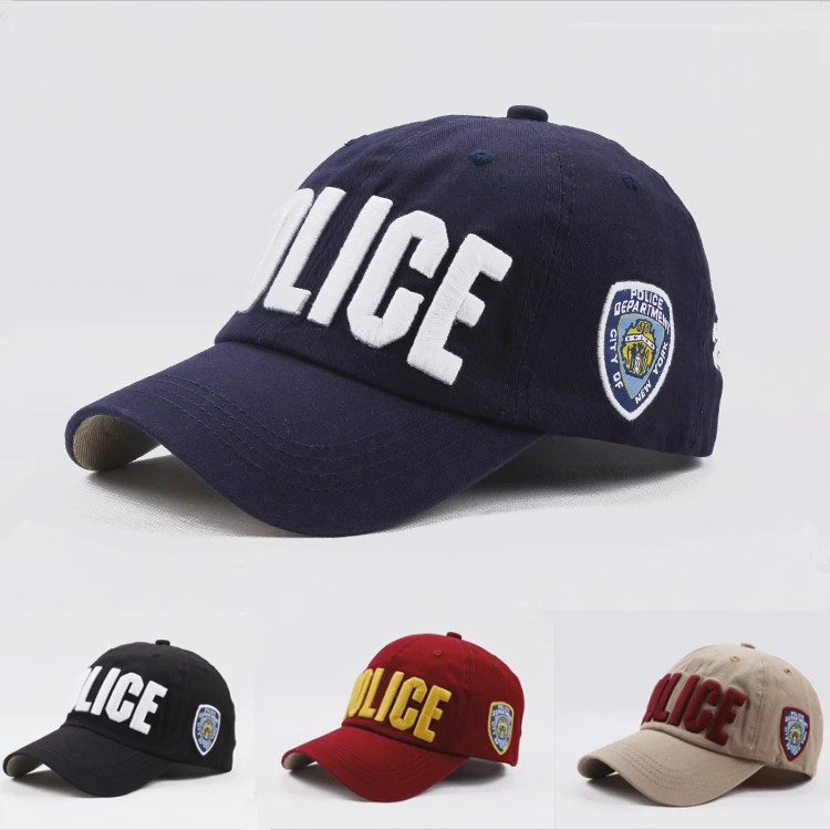 High Quality Police Cap Unisex Military Hat Baseball Cap Men Snapback Caps Basketball Adjustable Sports Snapbacks For Adult