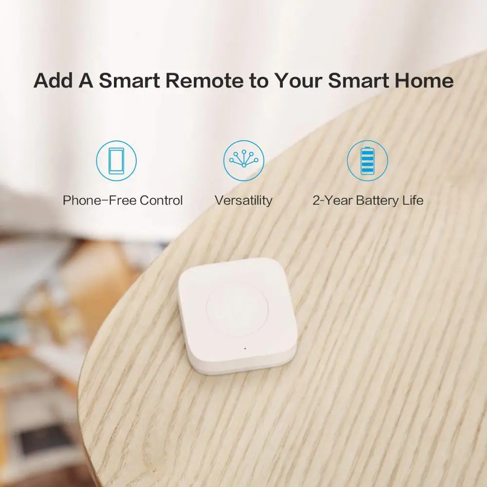 Умный беспроводной переключатель Xiaomi Aqara интеллектуальное приложение с