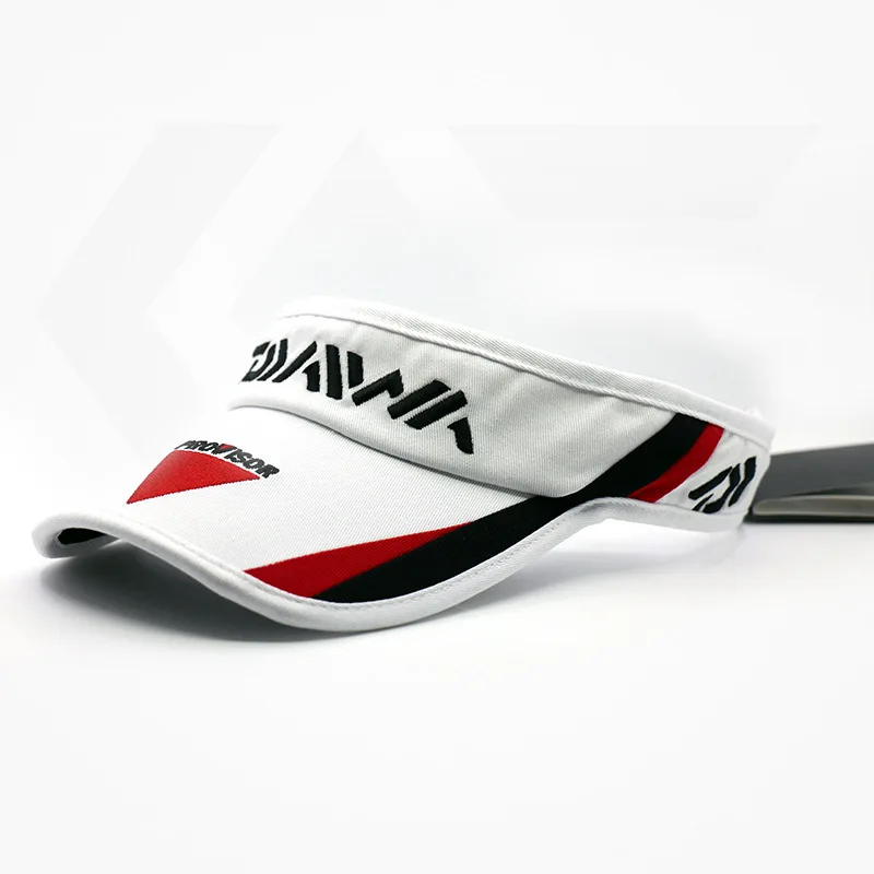 Drop Shipping Daiwa Unisex Summer Adjustable Empty Top Fishing Cap Breathable Long Brim Baseball Sun Hat Visor | Спорт и развлечения