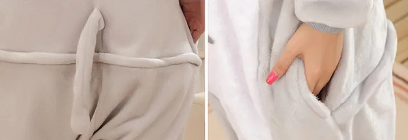 Оптовая продажа зимние комбинезоны в виде животных Мультяшные унисекс пижамные