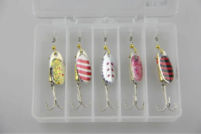 5 шт. приманки для рыбной ловли|lure spinner|spinner spoonfishing lure |