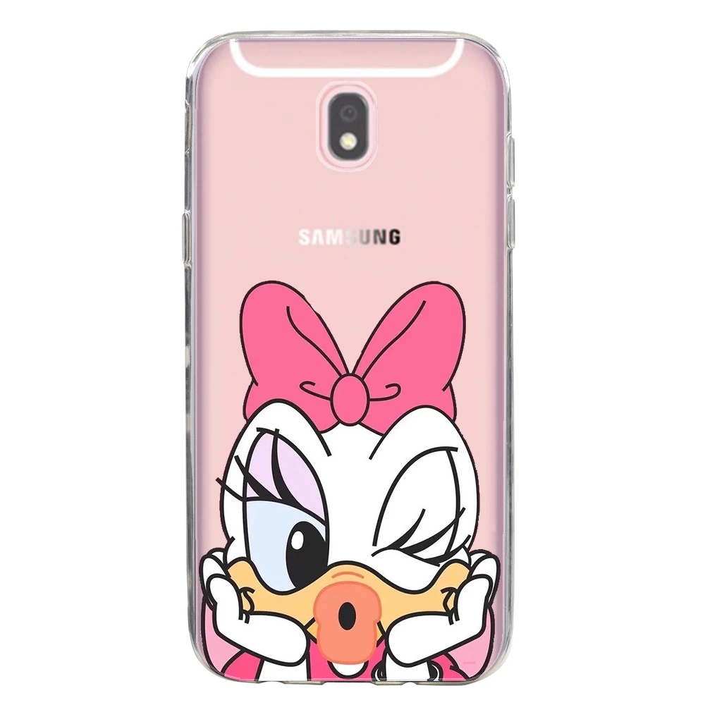 Cartoon Super Cute Minnie Mickey for Samsung galaxy j3 j6 j8 j4 2018 case Silicone Soft tpu Donald Duck Stitch Phone Cover |