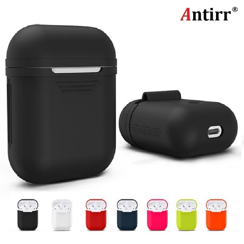 

soft Silicone Case For Airpods Protector Sleeve Transparent Ultra Thin Cover Shockproof Pouch For Apple Air Pods Earphone