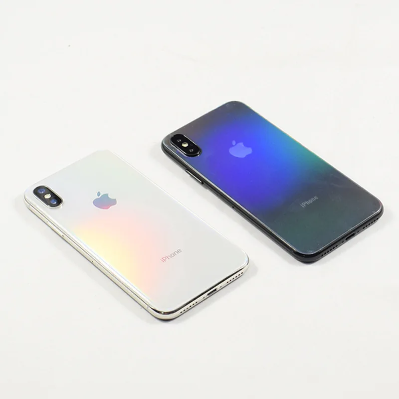 Аврора градиентная прозрачная пленка для iPhone X 8 Plus мобильный декоративный