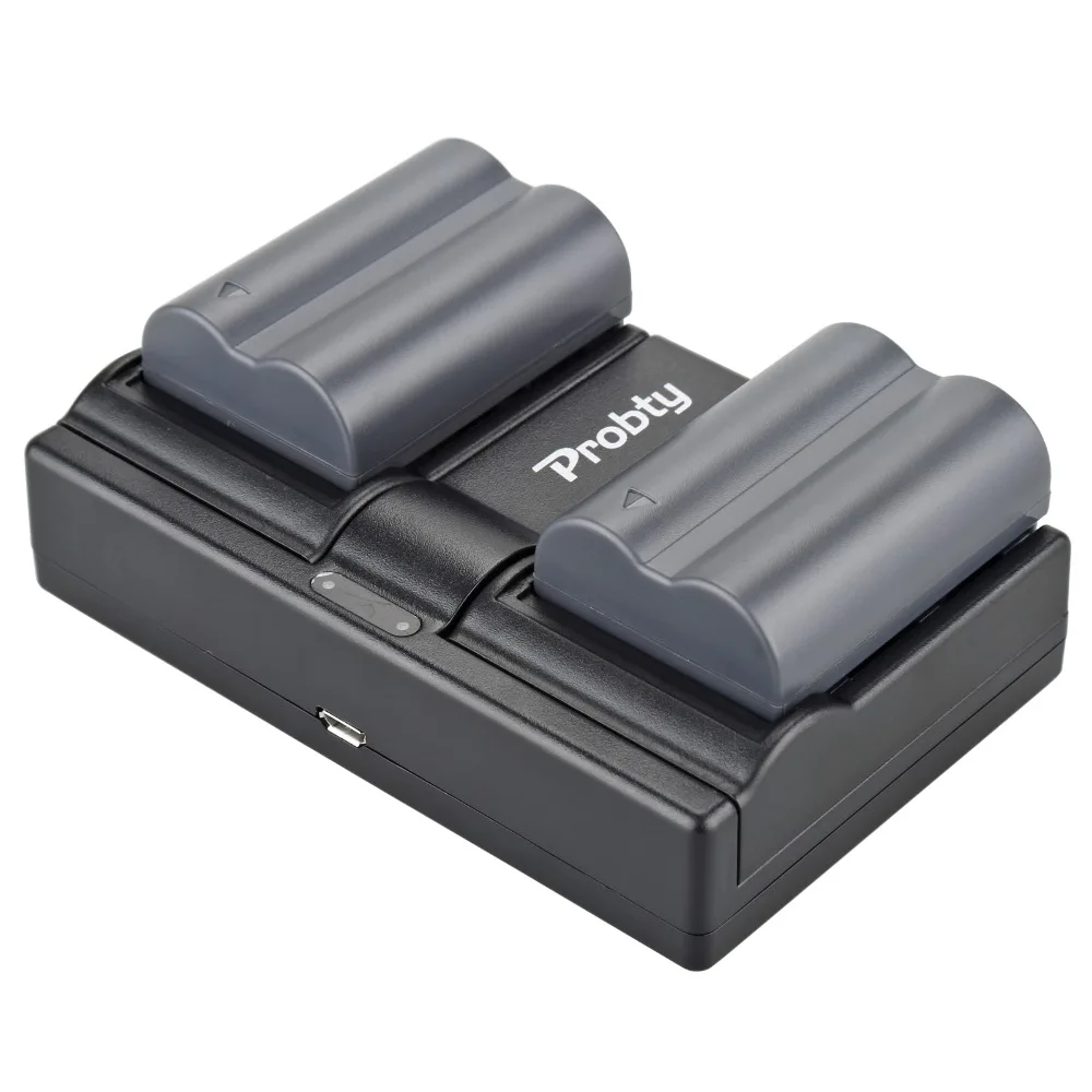 Аккумулятор BP-511 BP511A и зарядное устройство с двойным USB-портом 2 шт. для камер Canon EOS