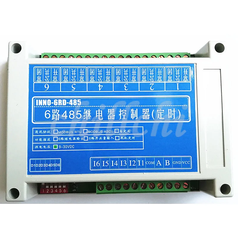 6 Дорога 485232 последовательный порт реле modbus rtu модуль управления компьютер плата |