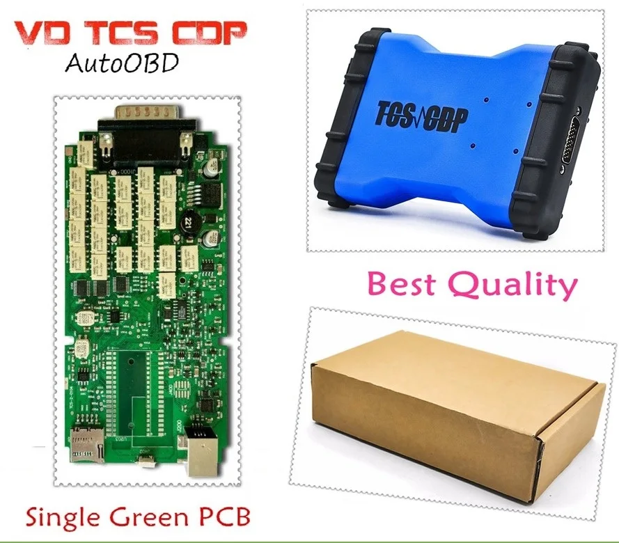 Новая модель VD TCS CDP Одиночная плата с Bluetooth и пластиковой коробкой! Для