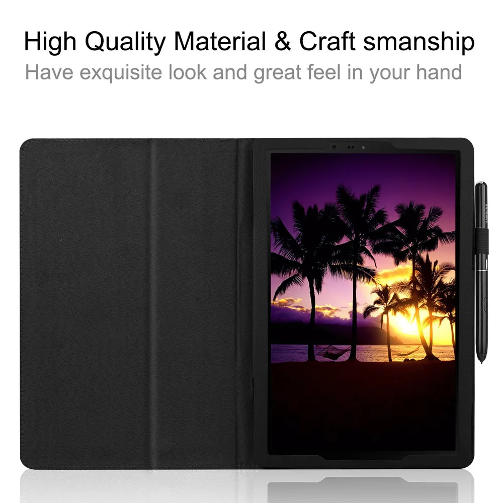 Модный мягкий прочный автоматически для samsung Galaxy Tab S4 10,5 T830/T835 PU+ кожаный смарт-чехол с подставкой# ZS