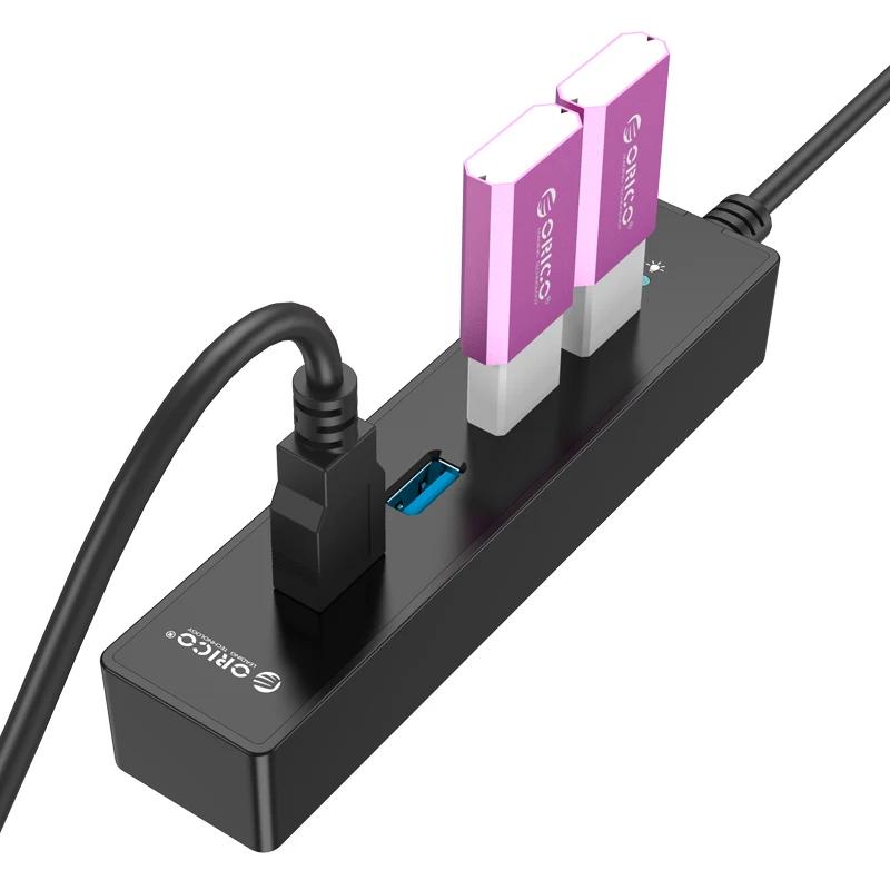 ORICO 4 портовый USB3.0 высокоскоростной концентратор 30 см Сиамские кабель для
