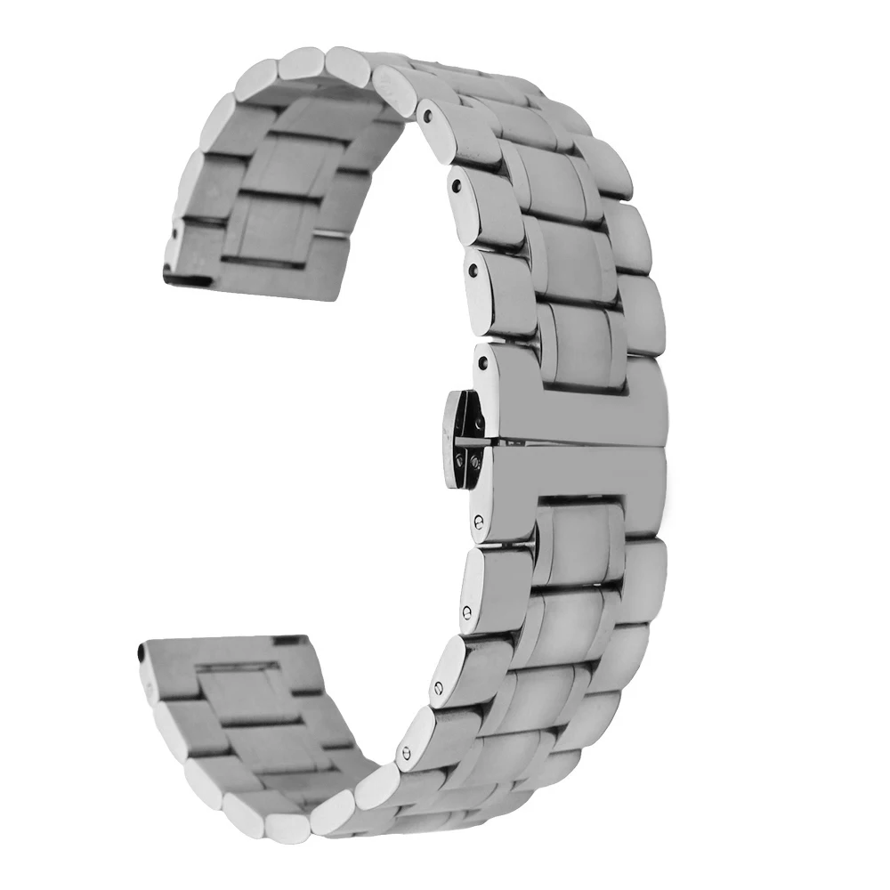 Stainless Steel Watch Band 20mm 22mm for Diesel Watchband Quick Release Metal Strap Loop Wrist Belt Bracelet Black Silver Gold