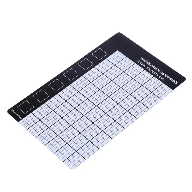 Magnetic Screw Mat Phone Screws Storage Memory Chart Working Pad Mobile Tablets Repair Tools | Инструменты