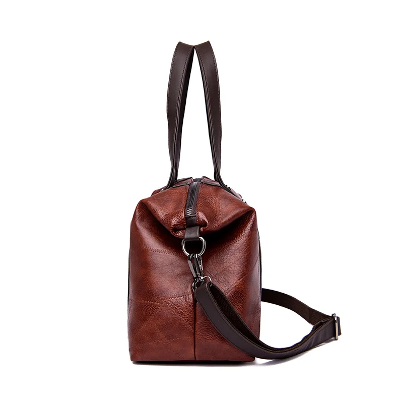 2019 Ретро дамские сумки с ручками кожаные женские на плечо винтажные роскошные