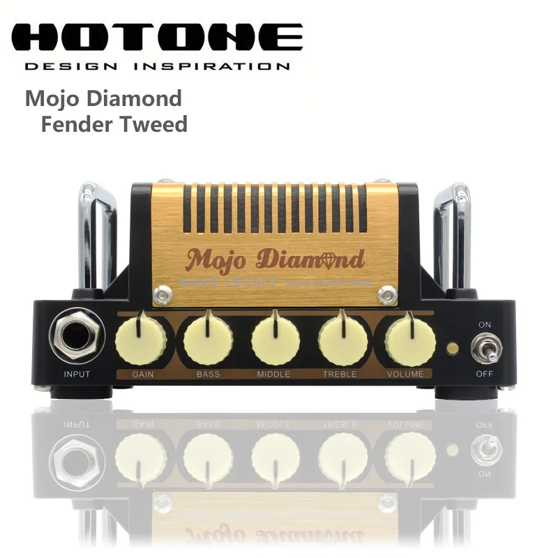 Hotone Audio Nano Legacy Micro Amp Mini Head Series-сердечная атака, британское нашествие, фиолетовый ветер, Mojo Diamond, гром бас - Color: Mojo Diamond
