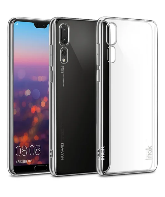 Чехол для Huawei P20 Pro Coque IMAK Прозрачный чехол Жесткий Пластик Силиконовые чехлы Crystal