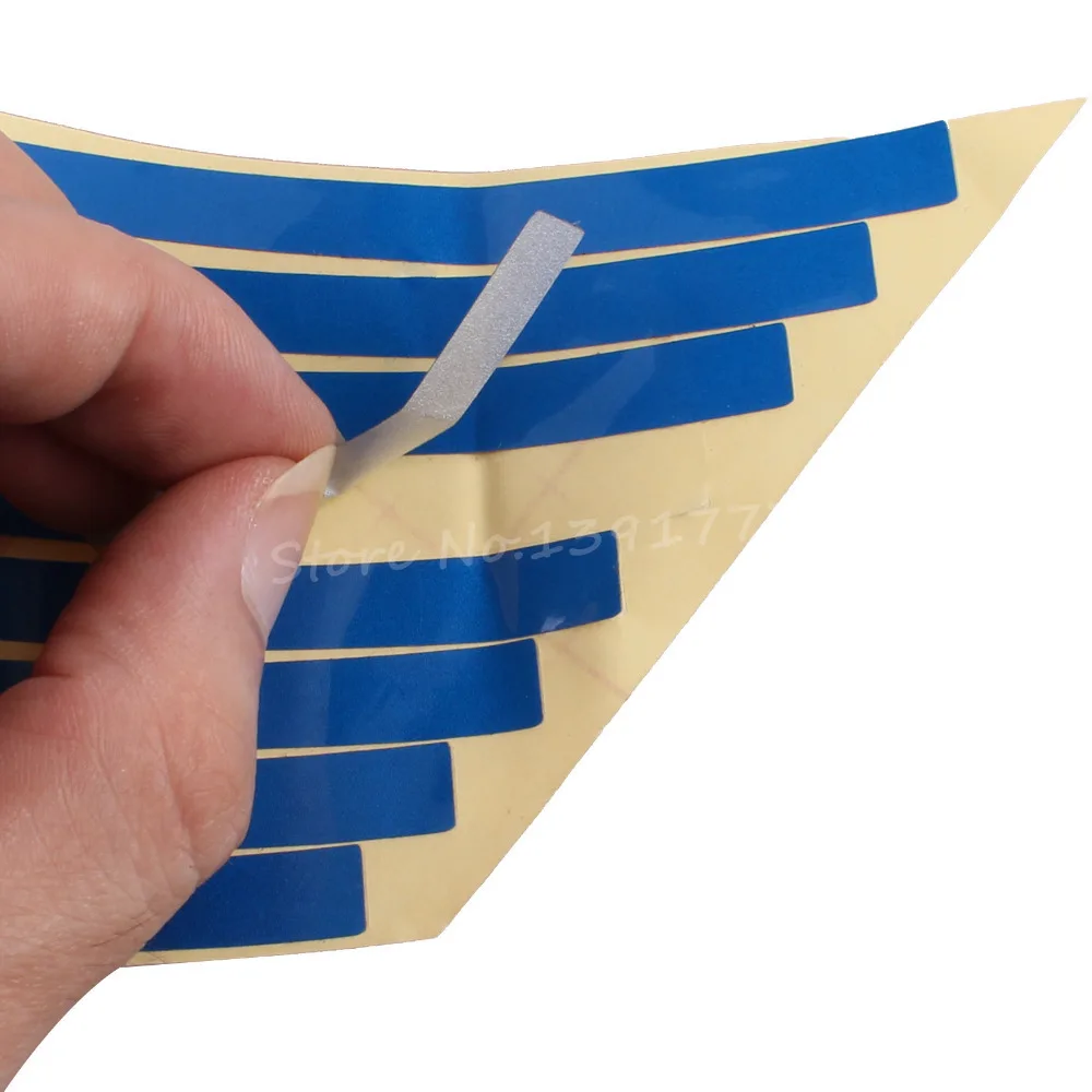 16 полоски велосипед мотоциклетные колеса автомобиля Стикеры Светоотражающие