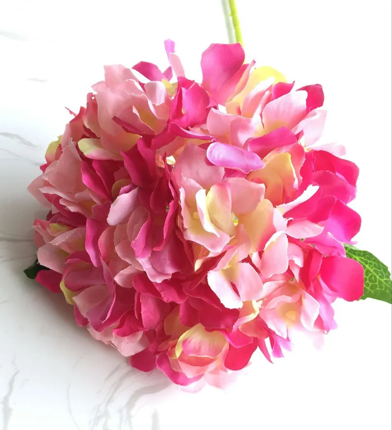 Искусственные гортензии 4 шт. большой размер искусственная Гортензия макрофилла