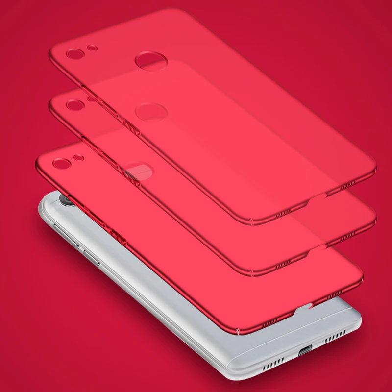 Чехол MAKAVO для Xiaomi Redmi Примечание 5A Prime 360 Защита тонкий матовый жесткий чехол