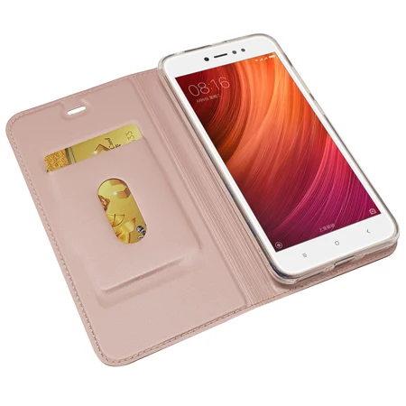 Pink Leather Case Роскошный Магнитный чехол-бумажник для Xiaomi Redmi 5 Plus 64 Гб из искусственной кожи для Xiomi. Чехол-книжка для телефона Redmi 5 5A - Цвет: Pink Leather Case