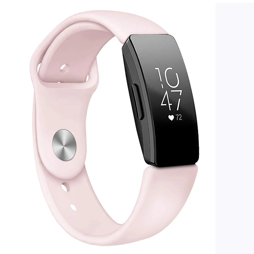 Сменный Силиконовый Браслет для Fitbit Inspire hr наручный ремешок разных цветов для Fitbit Inspire/Inspire HR Band маленький большой