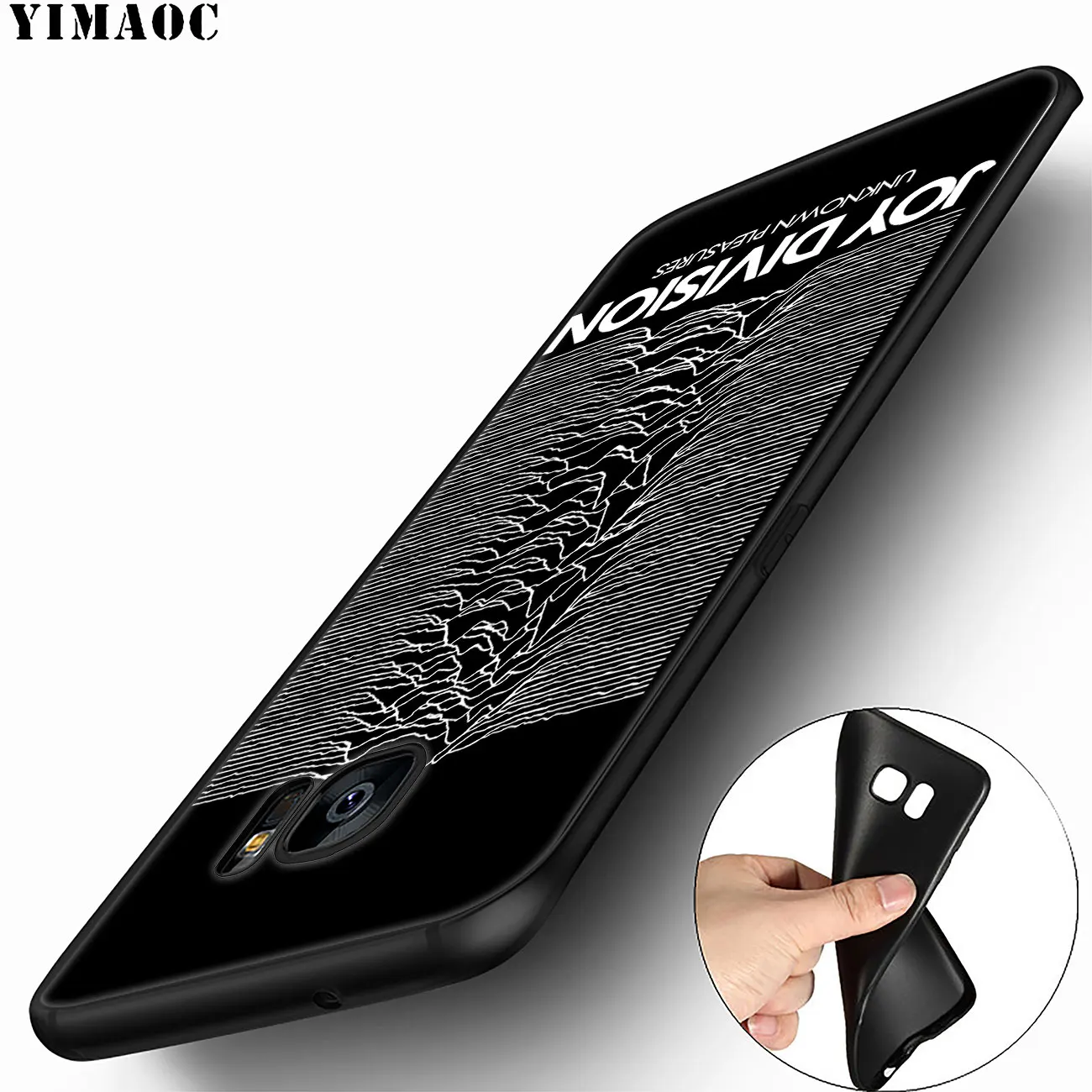 Мягкий силиконовый чехол YIMAOC joy division для Samsung Galaxy S20 Ultra S10 Lite S9 S8 Plus S7 Edge S10e|Бамперы| |