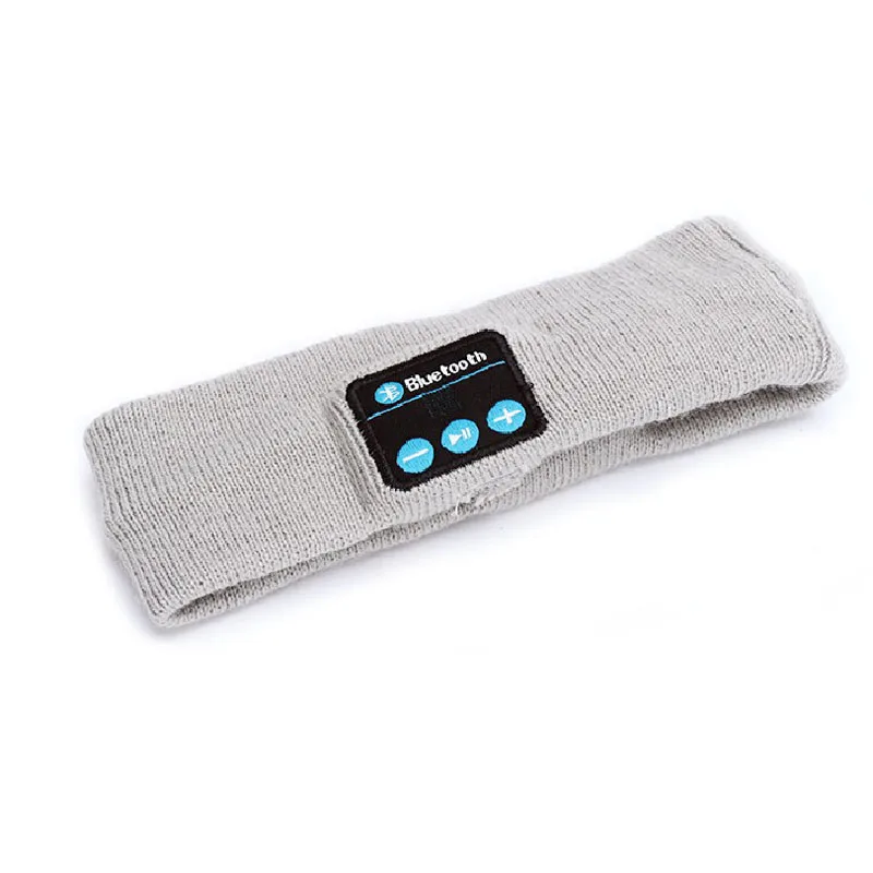Беспроводная Спортивная bluetooth гарнитура повязка на голову наушники tereo Спящая