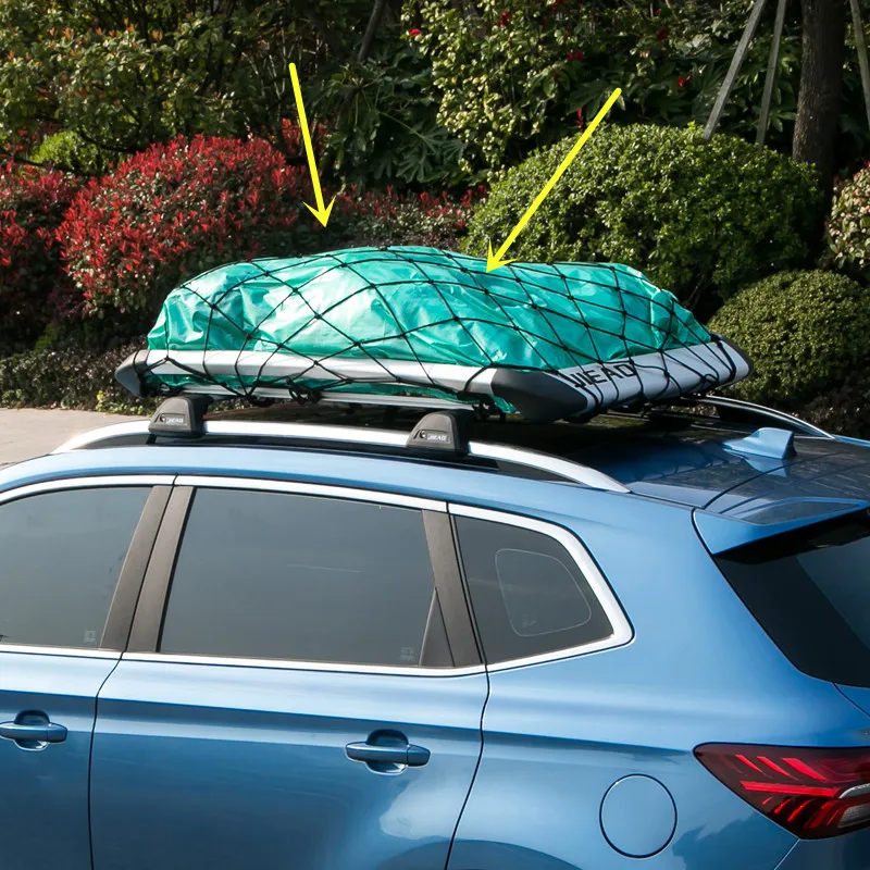Universal Car SUV Truck Trailer Cargo Roof Rack Basket Organizer Net Bag Multipurpose Elastic Mesh Luggage Rope Cover DB077 | Автомобили и