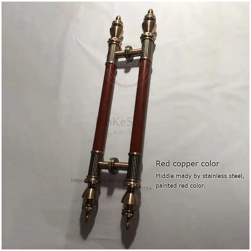 Stainless steel made Деревянные двери/стеклянные двери/стальные дверные ручки золотого цвета из нержавеющей стали аксессуары для дома дверные ручки оптом европейские ручки - Цвет: Stainless steel made