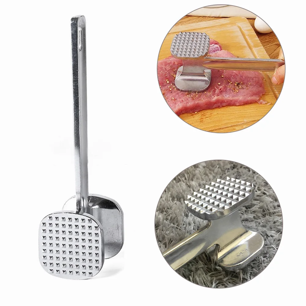 4 5*19 см сплав нержавеющей стали с алюминием металла молоток для мяса Tenderizer Стейк