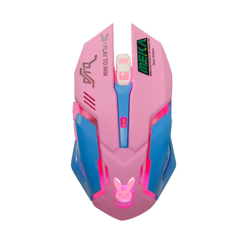 USB 2 4 Ghz мышь 6 кнопок оптическая игровая для геймеров вспышка ПК ноутбука CF Overwatch
