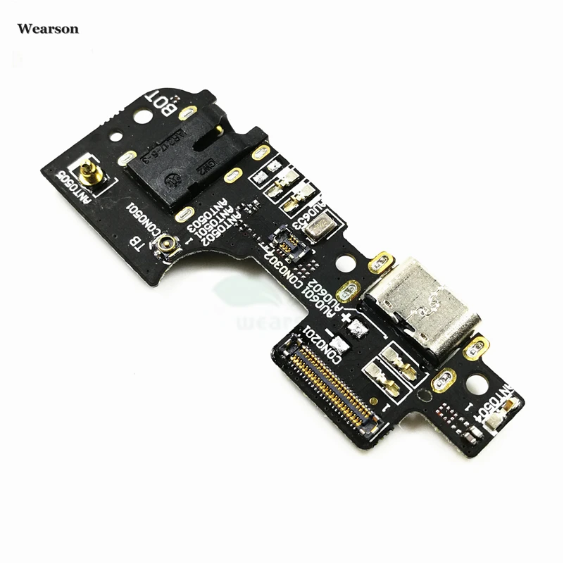 Гибкий кабель с микрофоном для Asus ZenFone3 ZOOM ZE553KL Z01HDA|connector flex cable|flex cablecharging port |