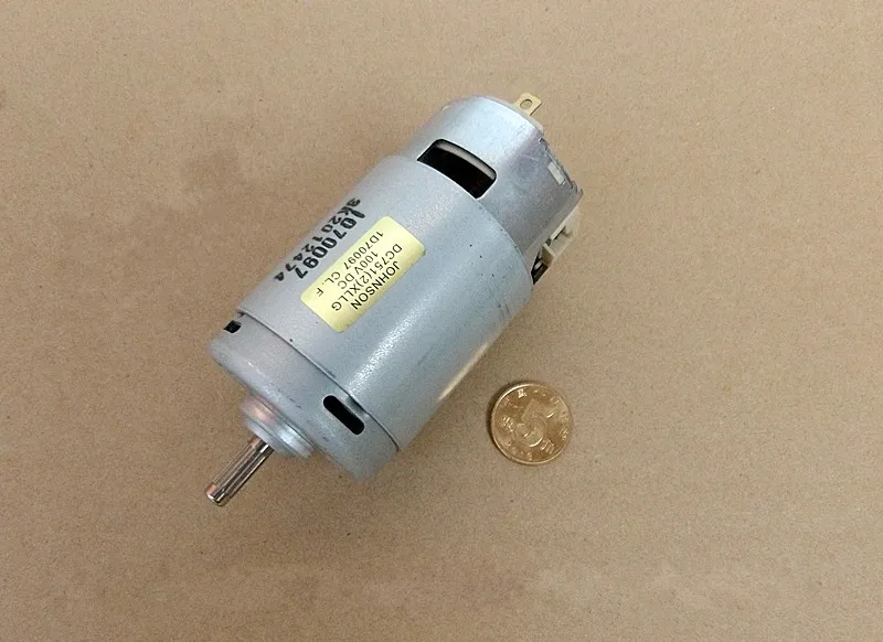 DC24V-100V compensated carbon brush High torque 7512 motor Spindle motor